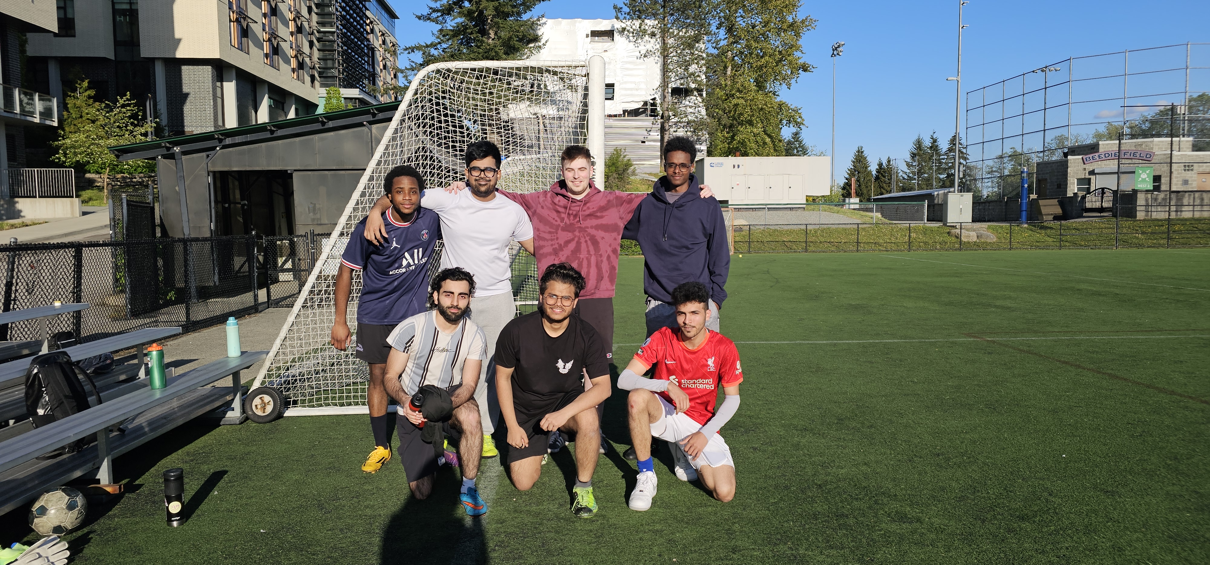 Football with friends