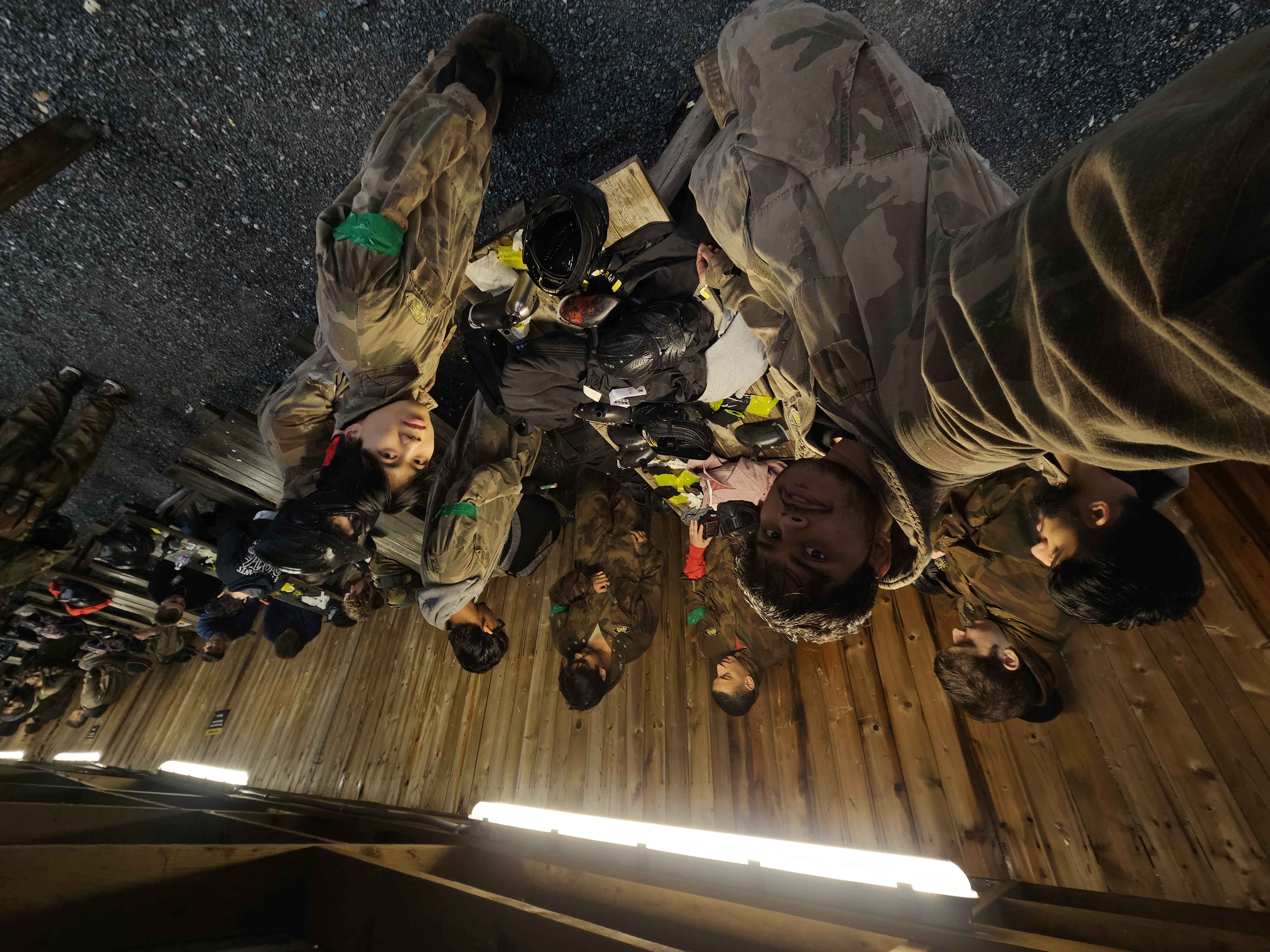 Paintball day with friends